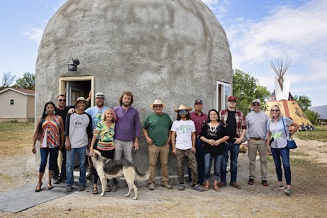 Providing Shelter and Warmth to the Great Plains Tribes through a Novel, Sustainable Housing Technology