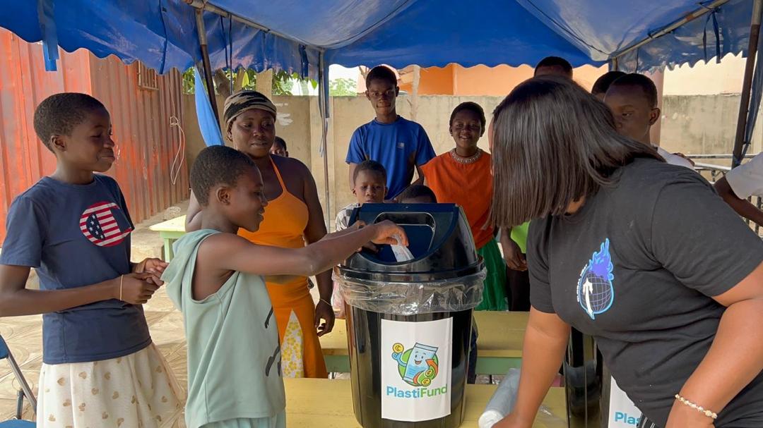 Cover Image: Youth in Ghana take action against plastic pollution with PlastiFund. Image Credit: PlastiFund.